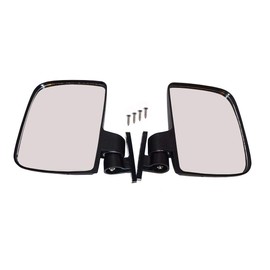 3G New Pair (2) Folding Side View Mirrors for Club Car, EZGO, Yamaha Golf Carts