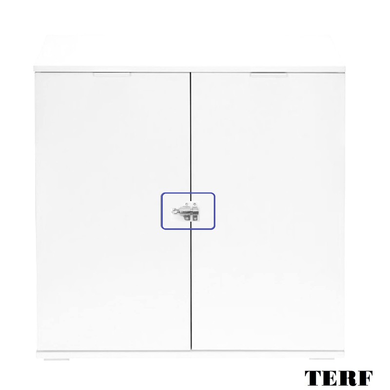 TERF® Traditional Polished Chrome Window Fanlight Skylight Catch Security Pull