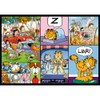 Trefl 4-in-1 Jigsaw Puzzle: Garfield, Garfield likes No Assembly -