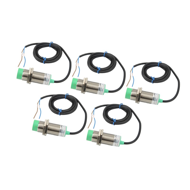5 Pcs Proximity Sensor 2 Wire Normally Open 10mm Detecting