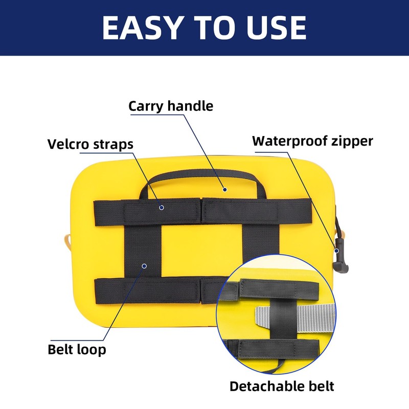 THURSO SURF Waterproof Fanny Pack Dry Bag Floating Adjustable Waist
