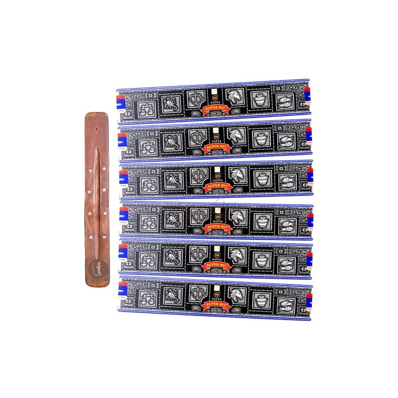 Satya Nag Champa Super Hit Incense Sticks | x6 pack