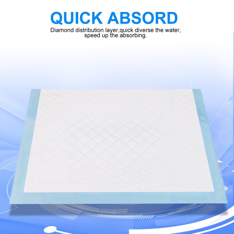 Zdolmy Baby Disposable Changing Pad, 20Pack Soft Waterproof Mat, Portable