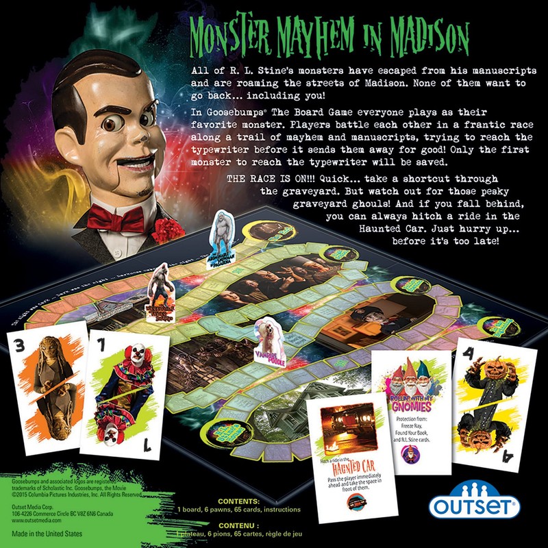 Goosebumps The Board Game - Family Board Game - Based