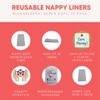 Bellissimo Baby™ Microfleece Reusable Nappy Liners - 10 Pack ☆