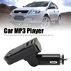 Car MP3 Player Hands Free Stereo Dual USB Charging Bluetooth