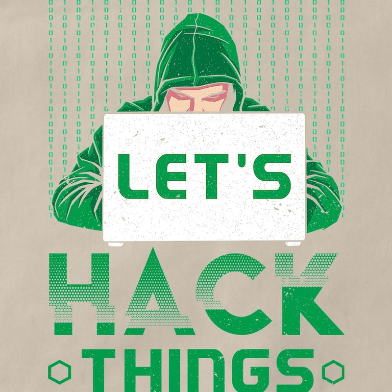 CafePress Hacker Computer Code Let's Hack Cybersecurity Kitchen Apron with