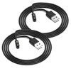 [2 Pack] Charger Compatible with ALPHAGEAR Delta Pro, 2FT Smart