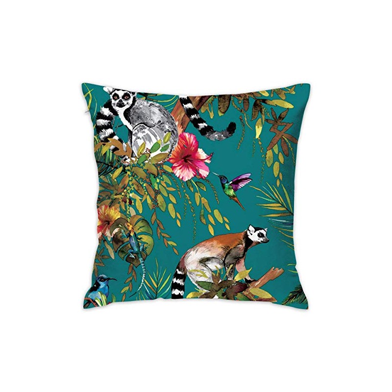 Decorative Throw Pillow Cover Cartoon Lemur Cushion Covers Pillow Cases