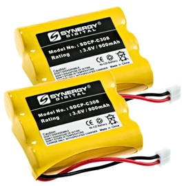 Synergy Digital V Tech 80-5071-00-00 Cordless Phone Combo-Pack Includes: 2 x SDCP-C308 Batteries