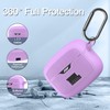 POZCIS for JBL Tune Buds Case Cover, Soft Silicone Protective