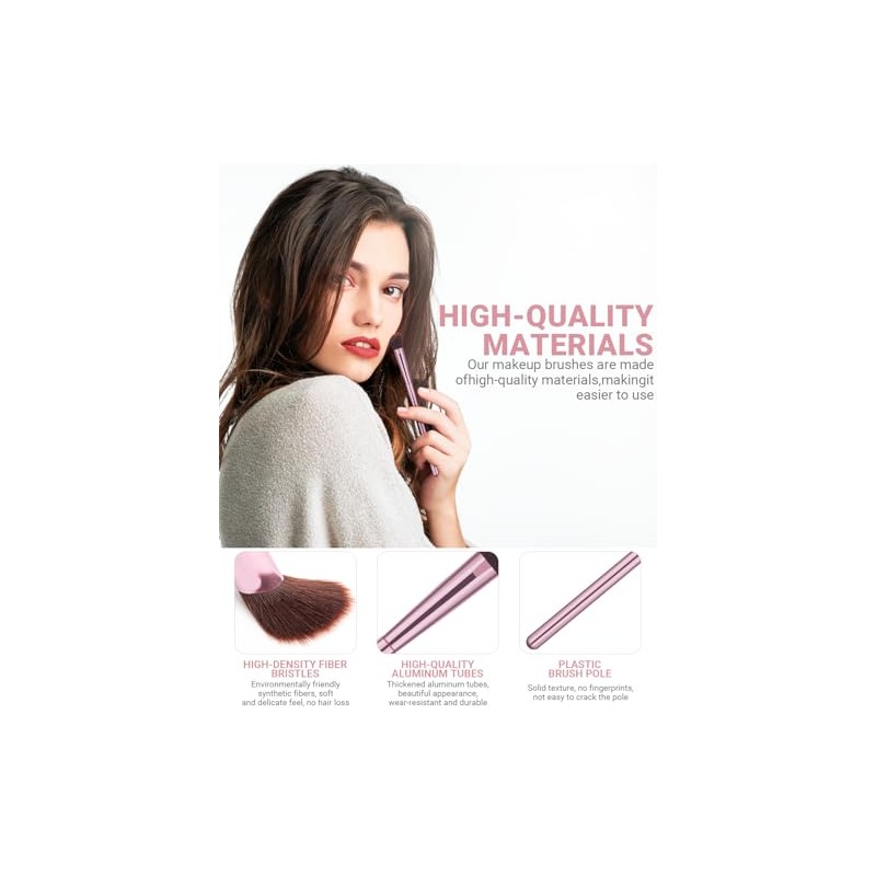 Juego de 8 brochas de maquillaje premium para sombra de