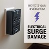 SANUS On-Wall Low Profile 1080J Fireproof Surge Protector with 6