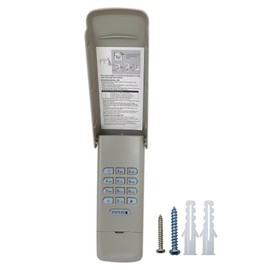 Premium Garage Door Opener Remote Keypad Update for LiftMaster 985, 1000SDR, 1240R, 1245R, 1246R, 1255R, 1256R, 1265, 1280R Models with Red/Orange Learn Button