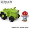 Fisher-Price Little People Toddler Toy Helpful Harvester Tractor, Farm Vehicle