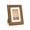 WYNCO 5x7 in 2 Pack Antique Distressed Gold Ornate Classic