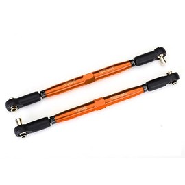 Traxxas 7748-ORNG - X-Maxx Aluminum Toe Links, Orange