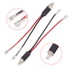NWpangu H1 Male Plug Single Diode Converters Headlight Connecting Wiring