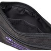 Champion Wallet Carina No. 67768 Black (Embroidery: Purple) H4.3 x
