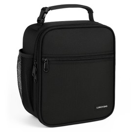 Lunch Box for Kids Adults, Small Lunch Bag for Office Work Picnic - Reusable Portable Lunchbox (8.7”L x 4.5”W x 10.2”H)