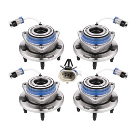 PM Auto Set 4 Front-Rear Wheel Hub Bearing Assembly for 2002-2006 Buick Rendezvous AWD