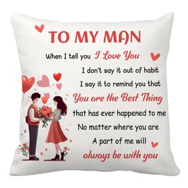 Valentine Gift for Husband,Gift for Husband,Husband Gift,Birthday Gifts for Husband,Cushion Covers,Gift Ideas for Husband,Best Husband Gifts, for Him,Gifts for Husband Christmas