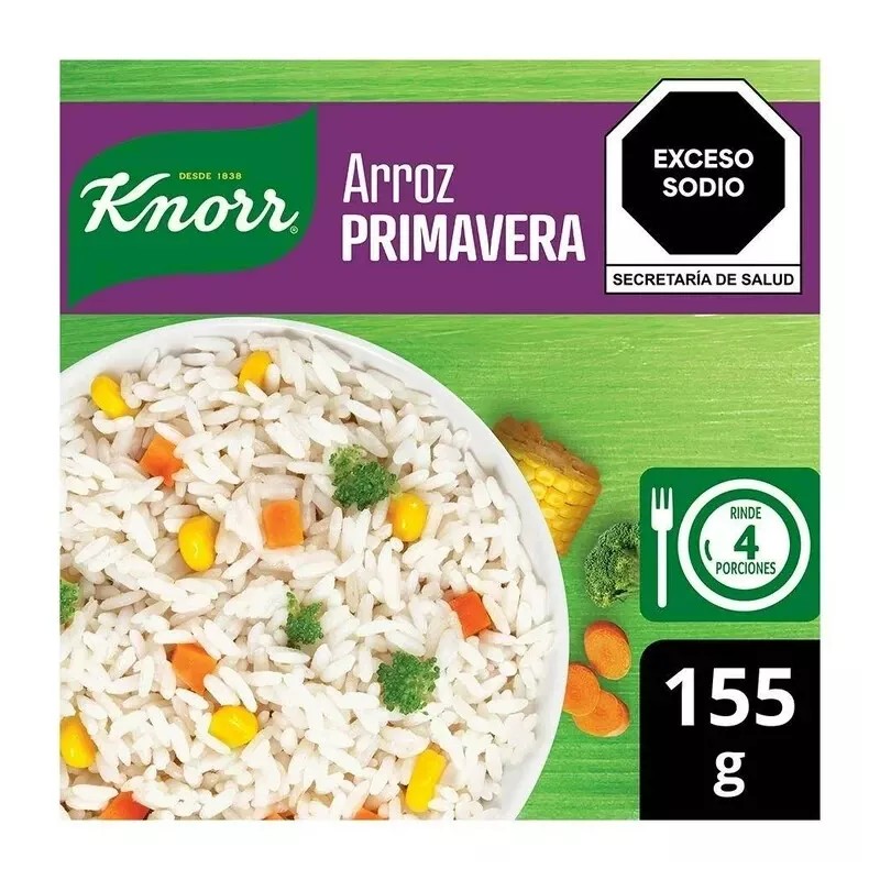 Knorr 3 Pack Arroz Knorr Primavera55 g (Mexican Style Rice)