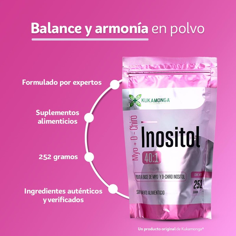 Myo & D-chiro Inositol Platinum | 252 g Polvo |