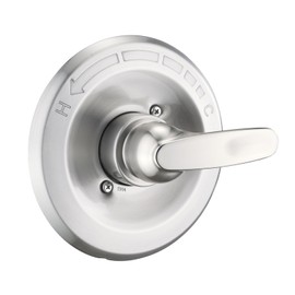 Ultrimkit Replacement for Delta 13/14 Series Shower Trim Kit, Shower Cover Plate with Handle (Valve& Catridge Not Inclued) (Brushed Nickel)