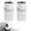 penmol 2PCS Carbon Steel Cassette Removal Tool,6/7/8/9/10/11 Speed Mountain Bicycle