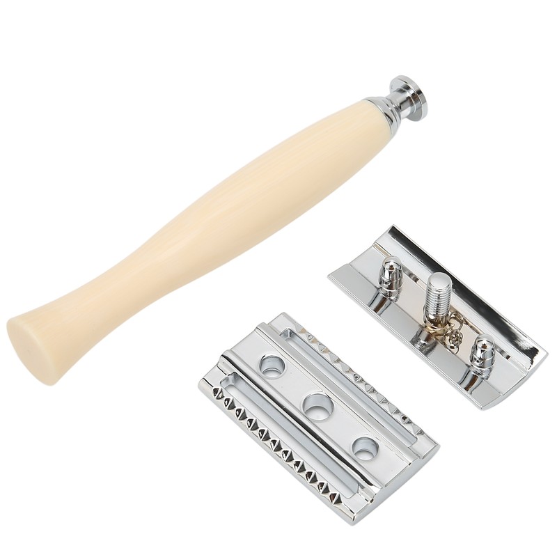 Safety Razor Double Edge Safe Accurate Shaving Simple Operation Practical