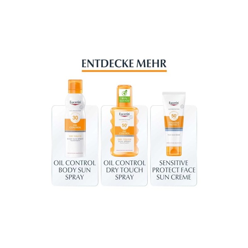 Eucerin Sonnen Allergie Schutz Sun Creme-Gel LSF 50, 150 ml