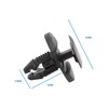 GNXfixt Jumpy Berlingo C3 C4 C5 C6 Bumper Clips Plastic