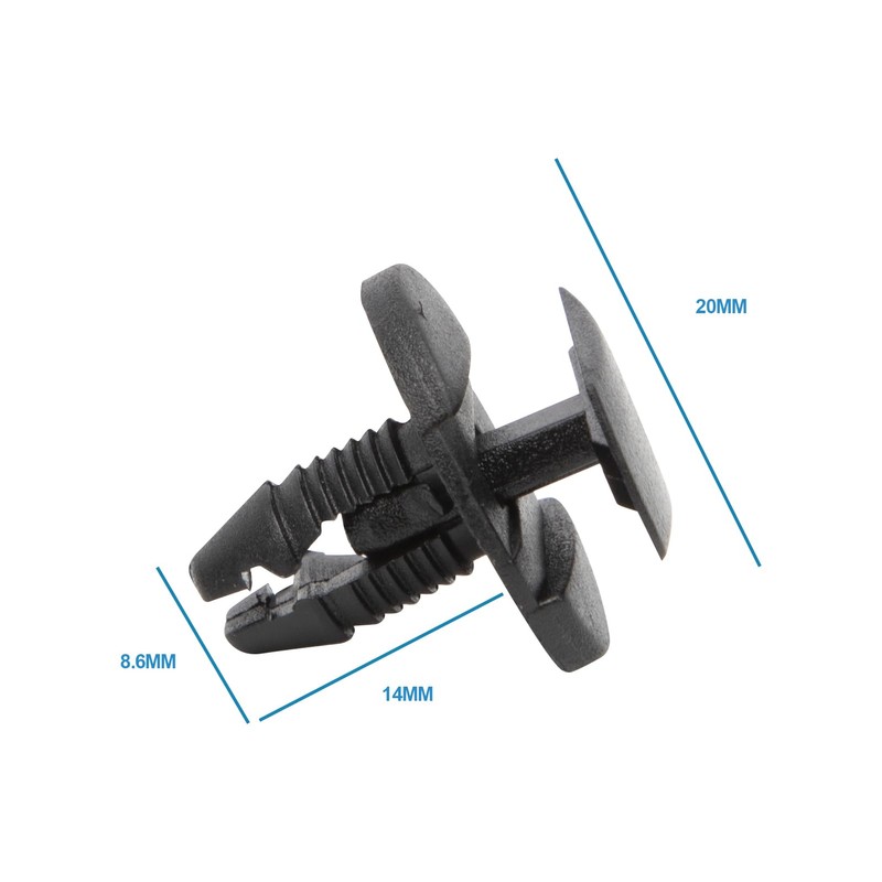 GNXfixt Jumpy Berlingo C3 C4 C5 C6 Bumper Clips Plastic