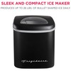 FRIGIDAIRE EFIC128AMZBLK Compact Countertop Ice Maker, 26 lb per Day,