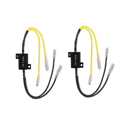 Aofan Motorcycle Indicator Power Resistor Load Resistor for LED Indicator Error Code Correct Flashing Frequency Fix Error 12 V 25 W 6.8 Ohm (Pack of 2)