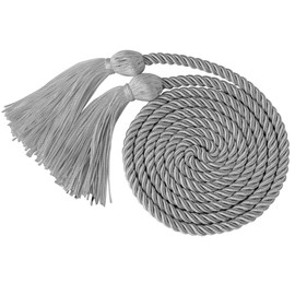 GraduationMall Polyester Graduation Honor Cord 68" Grey