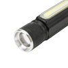 Flashlight Rechargeable Portable Aluminium Waterproof Nonslip Wearproof Pocket Flashlight