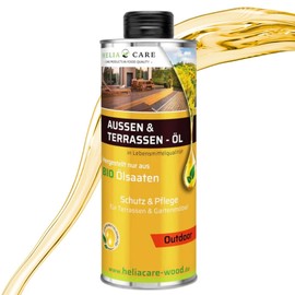 HeliaCARE "Outdoor" Organic Wood Protection for Outdoor Use (250 ml)