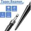 JUTOSU Engineer Taper Reamer, Hexagonal Shank, Drilling Range: 0.2 -