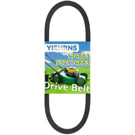 174883 532174883 Drive Belt 5/8" x 97" Replacement for Poulan Husqvarna 174883 532174883 531300767 Husqvarna YTH1542XP MTD 954-0485 954-0479 Lawn Mower 42" Deck Belt