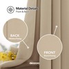 Deconovo Thermal Insulated Blackout Curtain Eyelet Curtain for Kitchen 52"x