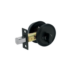 HERMEX Cerrojo L-M Negro, Llave de Puntos