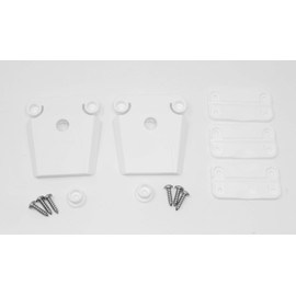 JSP Manufacturing Aftermarket Igloo Cooler Plastic Replacement (2) Latch, (3) Hinge and Screws Kit