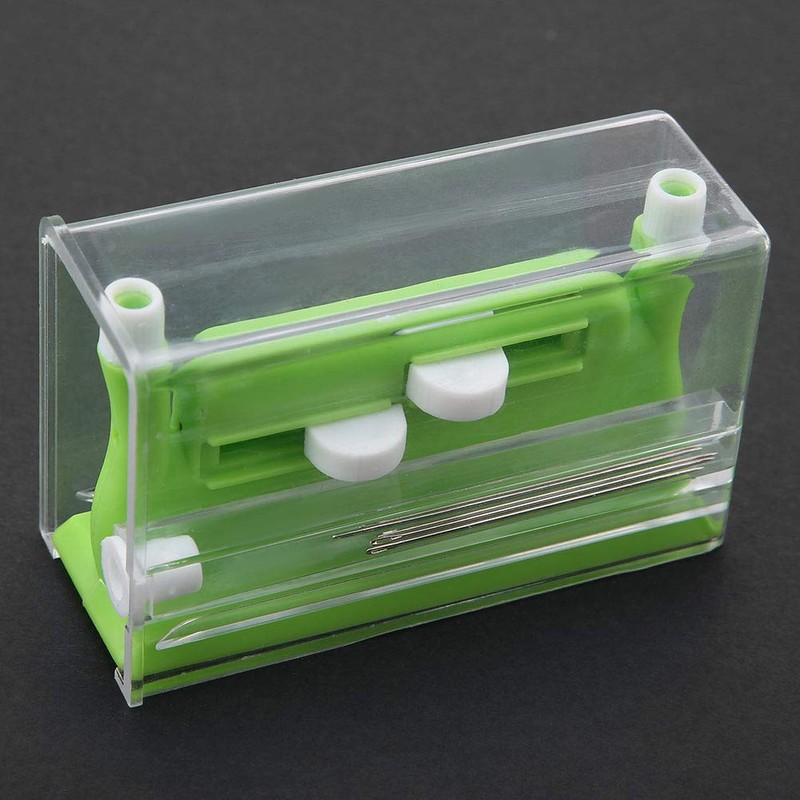 Haosie Desk Needle Threader, Needle Threaders for Hand Sewing, Double