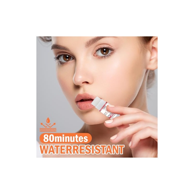 VISRIE Bálsamo Labial Con Protección Solar Spf 30, Paquete De