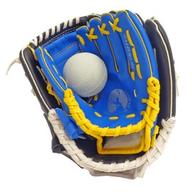 Captain Stag UX-2555 Baseball Parent and Child Glove Set, Ball Included, Adults, Right Throwing, Children, Right Throwing