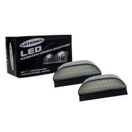 letronix SMD LED License Plate Light Module with E-Mark Compatible with: Universal