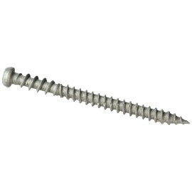 Power Pro Deck Plus Gray Composite Deck Screws for Treated Wood and Plastic Materials