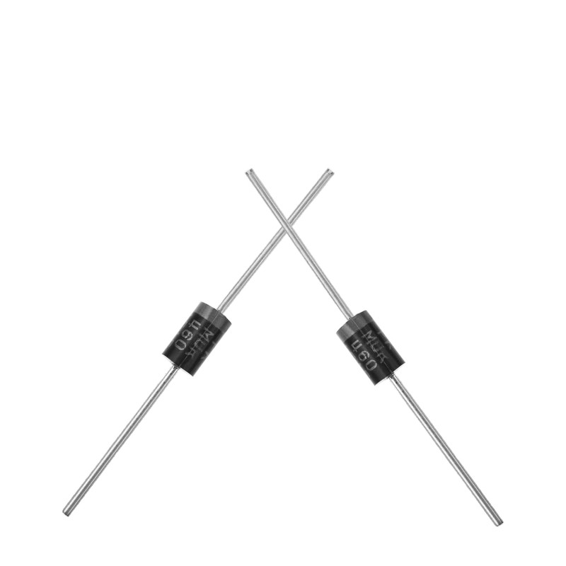 Fielect 20Pcs MUR460 Rectifier Diode 4A 600V Axial Electronic Silicon
